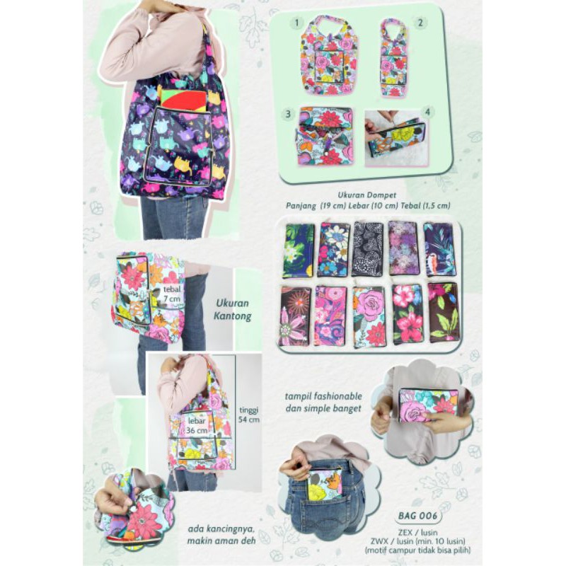 tas kantong kain pengganti kantong plastik