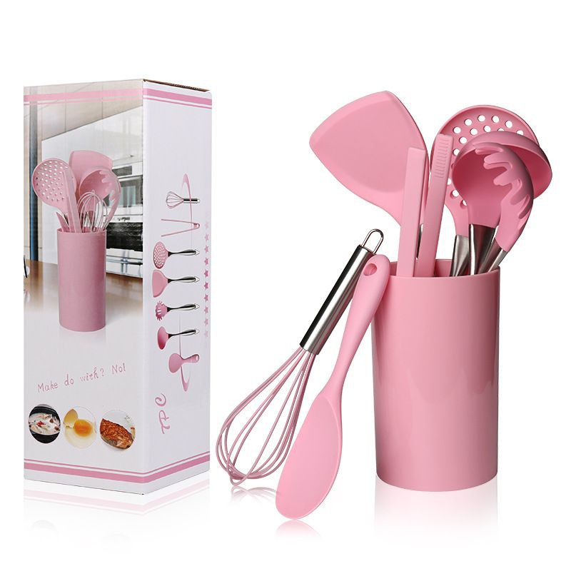 sutil stainless set/spatula silicon set murah surabaya/alat masak dan kue/alat dapur cantik
