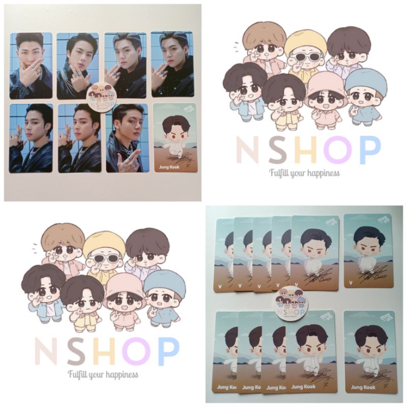 [READY STOCK] SHARING ALBUM BTS PROOF STANDART EDITION, PC SET A, PC IN THE SEOM V, PC IN THE SEOM J