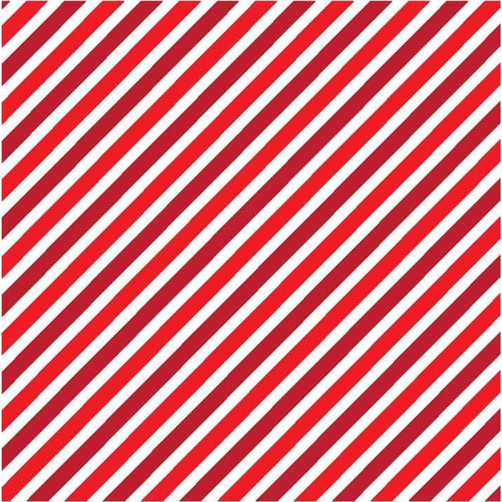 Kertas Scrapbook - Valentine's Stripes Design