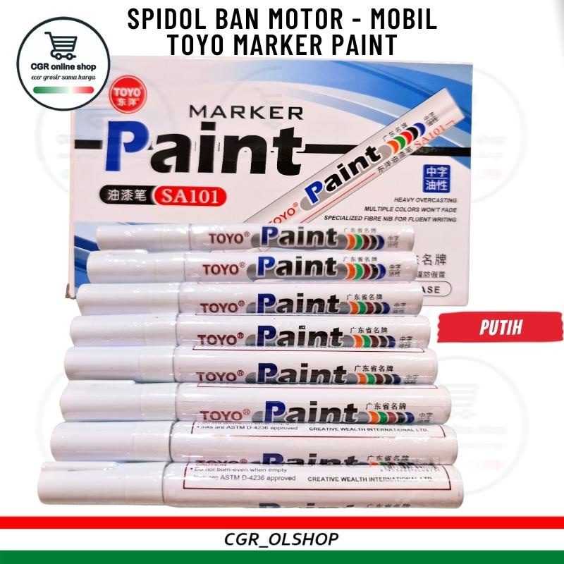 

TOYO SPIDOL BAN MOTOR MOBIL PUTIH ORIGINAL TOYO
