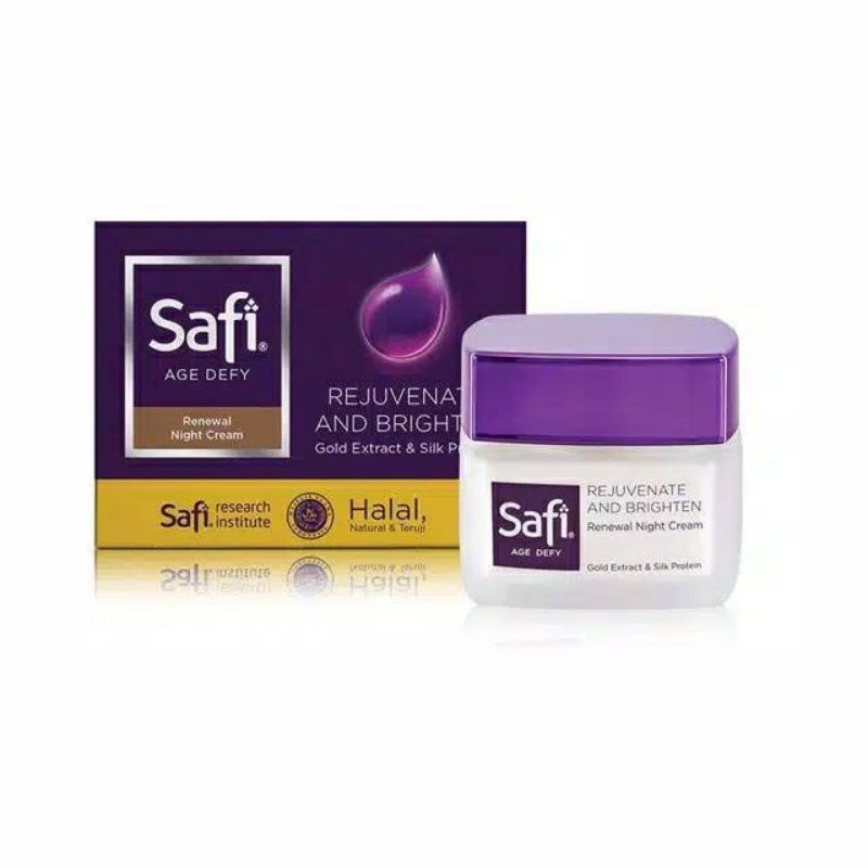 Safi Age Defy Renewal Night Cream Rejuvenate And Brighten