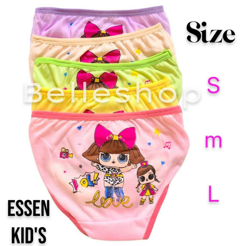 CELANA DALAM ANAK PEREMPUAN / CD ANAK KIDS (ESSEN)
