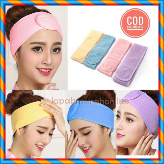 BANDO MASKER / BANDANA MASKER / BANDO MAKE UP / HEADBAND BEAUTY TOWEL