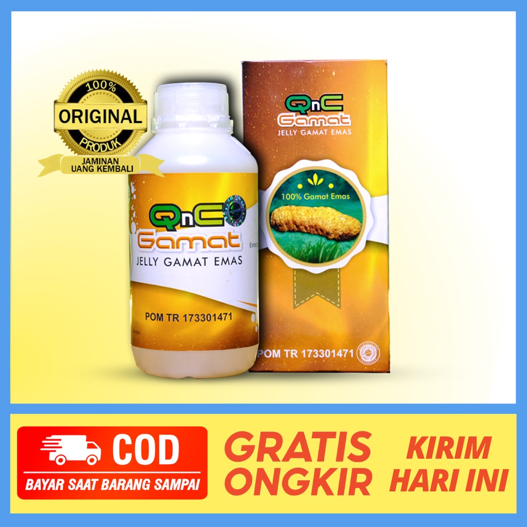 Obat Ingus Bau Busuk, Pilek Flu Menahun, Sinusitis, Rhinitis Kronis / Akut - Qnc Jelly Gamat 100%
