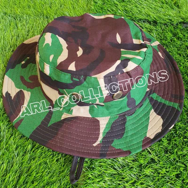 topi rimba loreng malvinas tni premium/topi lapangan army velcro