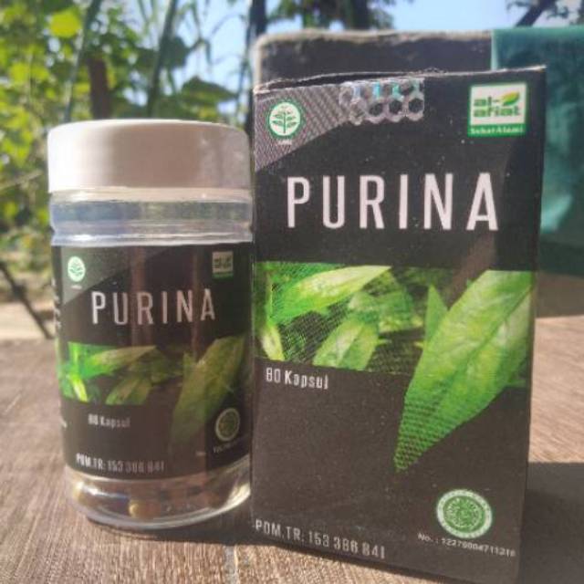 

Kapsul Purina Herbal Asam Urat BPOM