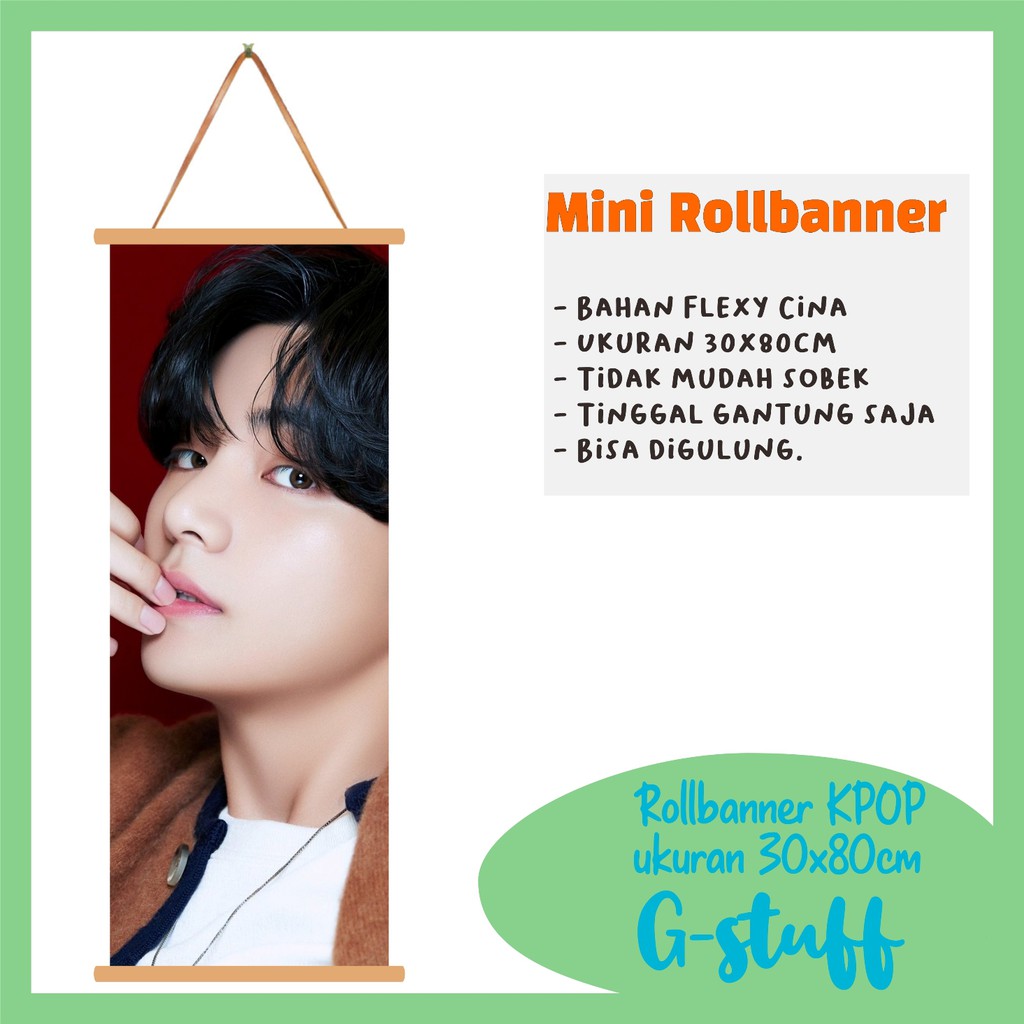 Mini Roll Banner Taehyung BTS