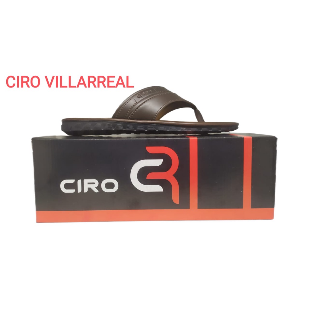 SANDAL CIRO VILLARREAL-SANDAL JEPIT-KUALITAS MATAHARI-KULIT ASLI-100% PRODUK INDONESIA