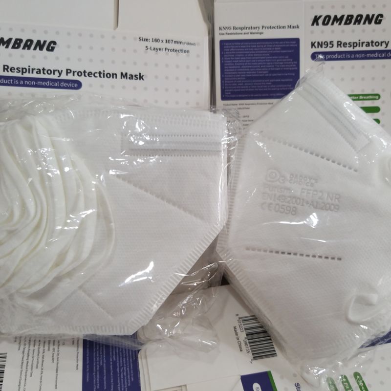 Masker Kn95 KN 95 Penutup Wajah Masker Wajah Mask Alkindo