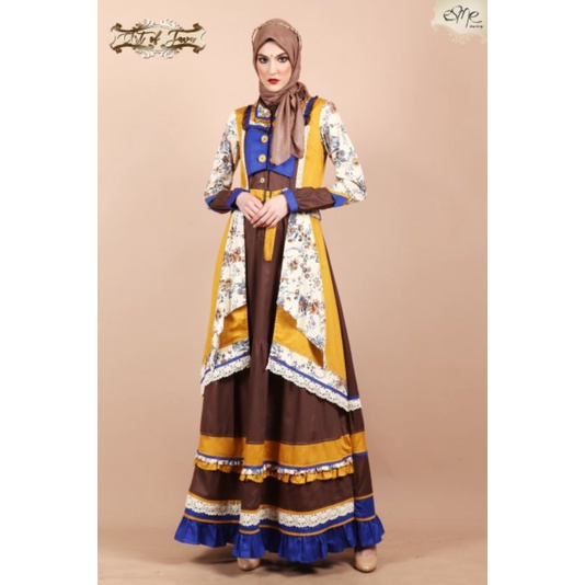 E-080110 ESME Art of Java Part III / Casual Dress Gamis Premium Holwa Fashion