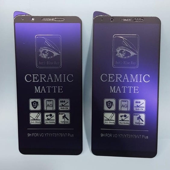 SCREEN PROTECTOR CERAMIC MATTE ANTI BLUE VIVO V7 PLUS - FA