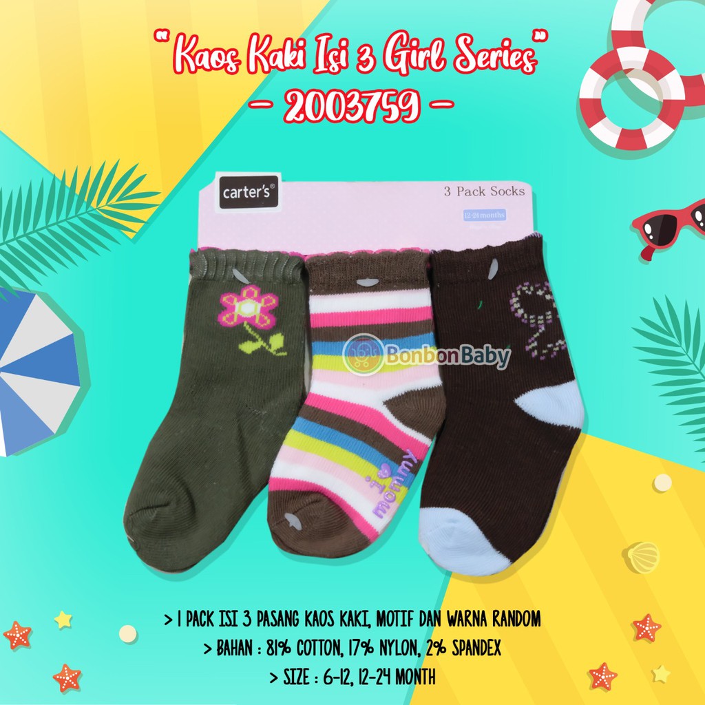 Babygrow kaos kaki bayi isi 3