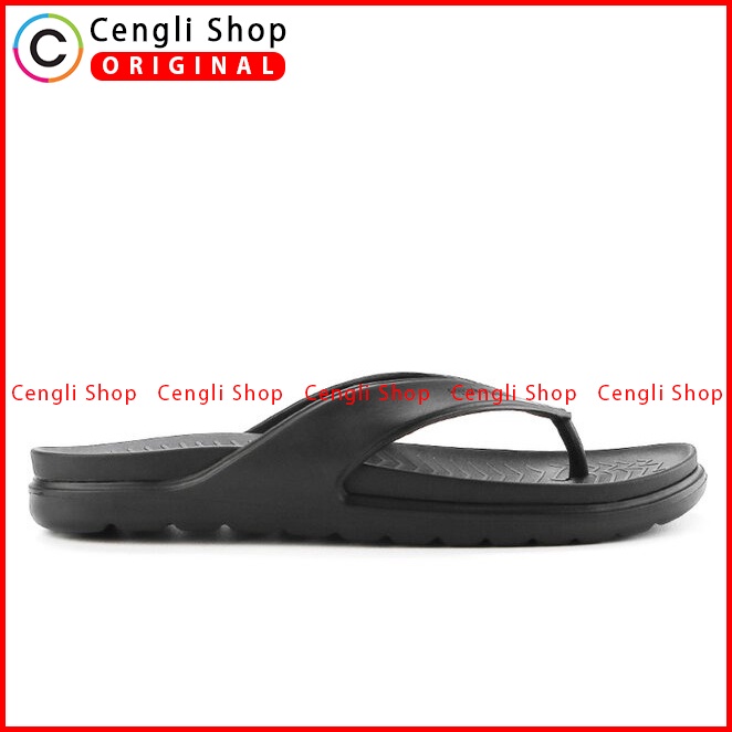 SANDAL JEPIT WANITA HUSH PUPPIES ORIGINAL CASUAL BRANDED BLACK HW05