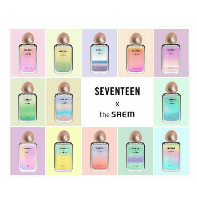 (PO) SEVENTEEN X THE SAEM SIGNATURE PERFUME PARFUM MINYAK WANGI MINGYU