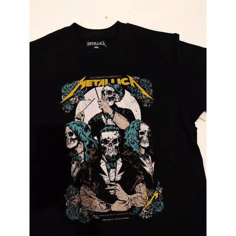 kaos band Metallica second like a new size M