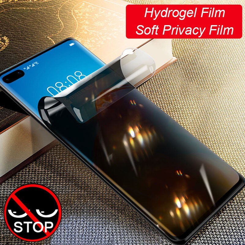 OPPO RENO 8T 4G 8T 5G 8 4G 8 5G 8Z 5G 8 PRO 5G 7 5G 7 4G 7Z 5G ANTI GORES HYDROGEL SPY PRIVACY HITAM GELAP SCREEN GUARD JELL PELINDUNG LAYAR FULL LAYAR RENO 7 Z 5G