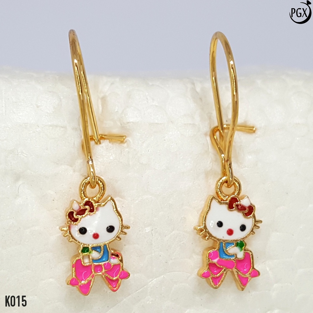 PGX Anting Anak Xuping Aksesoris Perhiasan Lapis Emas Premium - K015