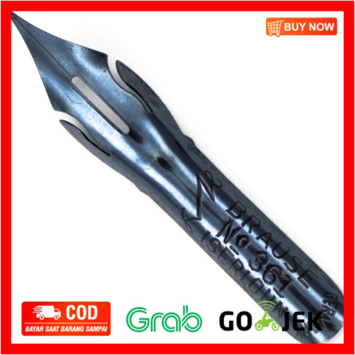 

(BISA COD) Brause Steno 361 Calligraphy Nib