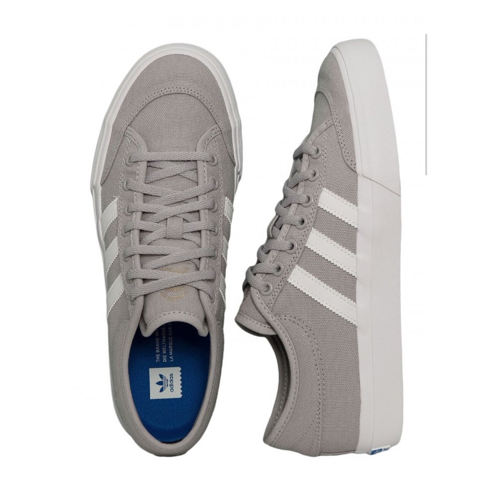 Adidas - Matchcourt Grey Two/Ftwr White/gum 4 - Shoes