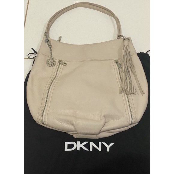 Original DKNY Shoulder Bag - Kulit kerbau Asli