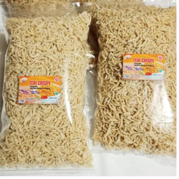 

[KODE JNBIV] Netto 1KG Teri Crispy Kualitas Super - Teri Krispi Non Msg & Non Pengawet | Teri Nasi Medan Crispy