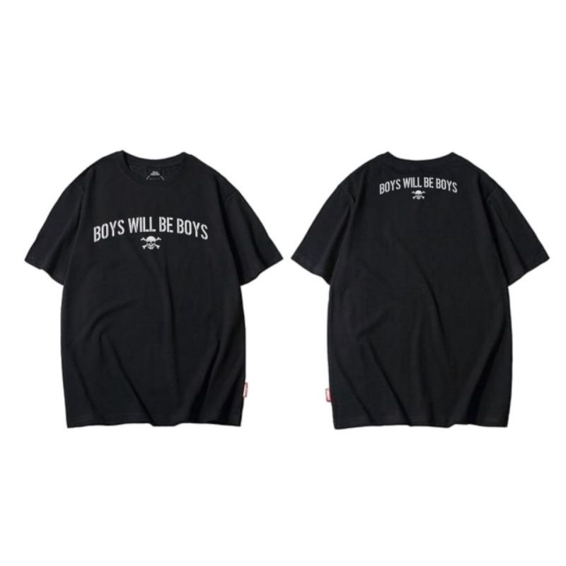 BAJU KAOS BOY WILL BE BOYS BANDUNG DISTRO