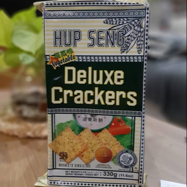 

Biskuit krekers Hup Seng