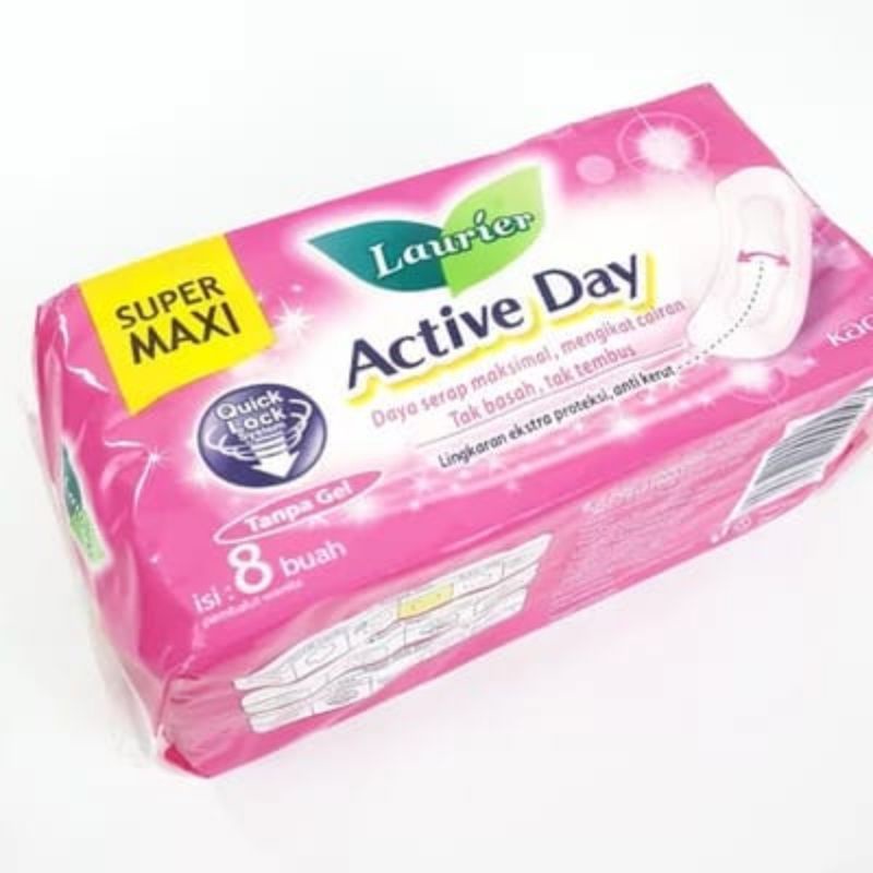 Laurier Active Day / Pembalut Wanita/ Pembalut Laurier