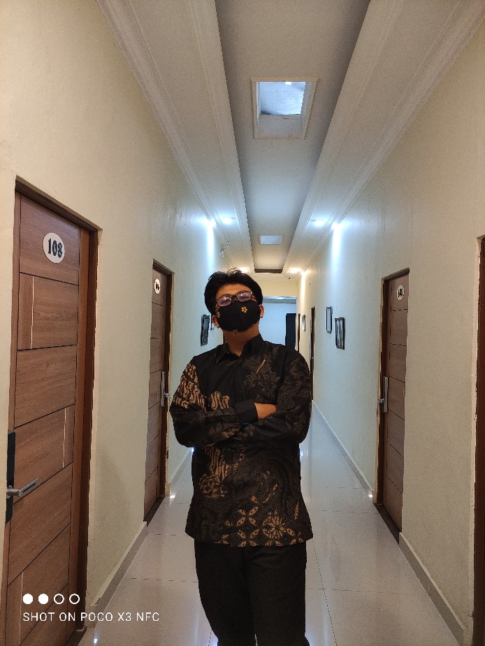 Kemeja Batik Pria Bahan Katun Premium Reguler Fit Prabu E009