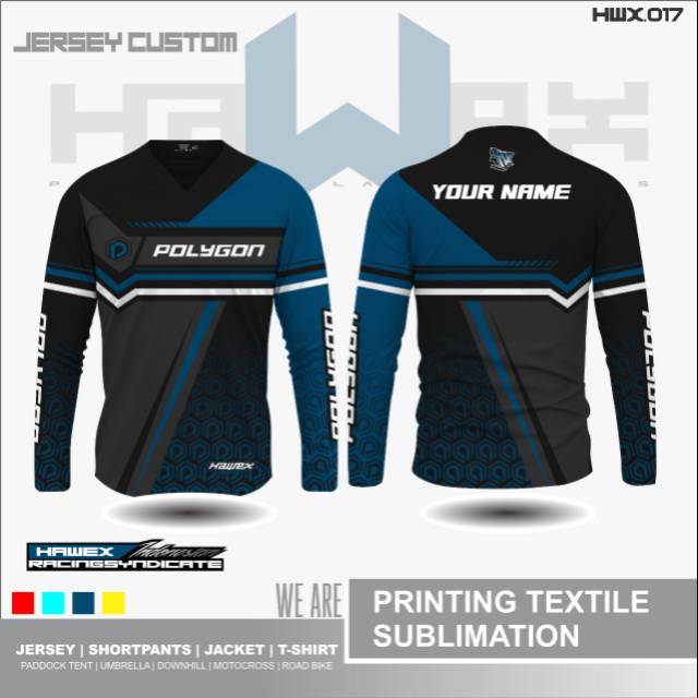 JERSEY POLYGON MTB DOWNHILL