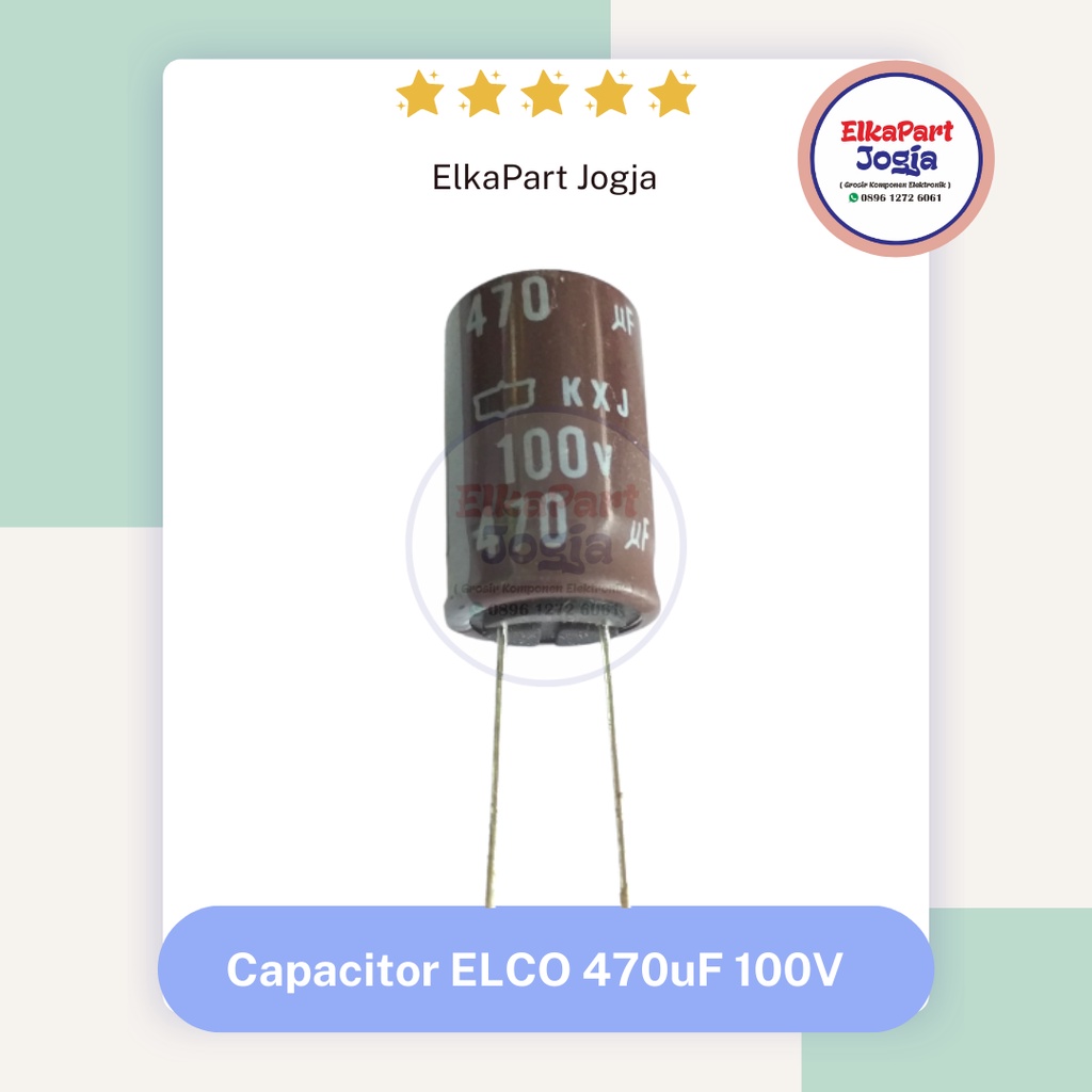 Condensatori Ricambio Per Schede Condensatori Elettrolitici 470uF 25V 105°C - Elko, Radiali, Scelta Quantità (1,2,3,5,10 Pz) Condensatore Radiale - Foto 9