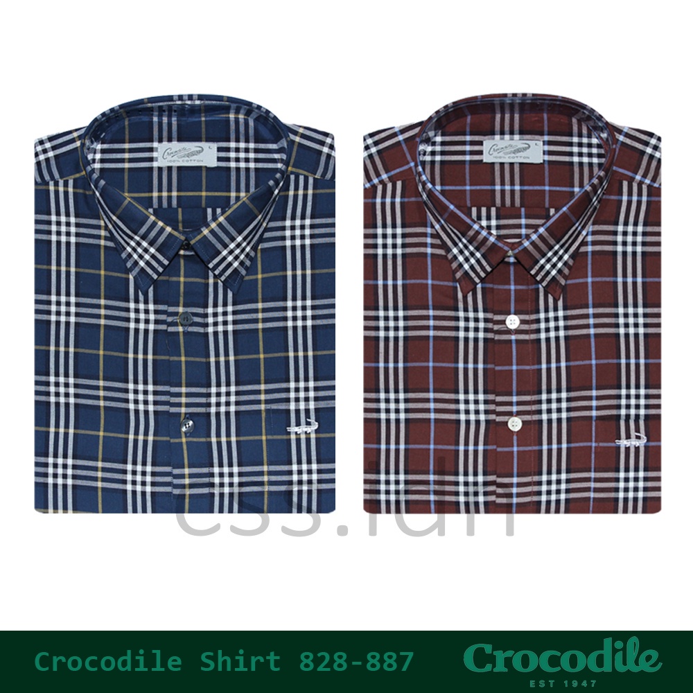 Kemeja Pria Lengan Pendek Crocodile 828-887