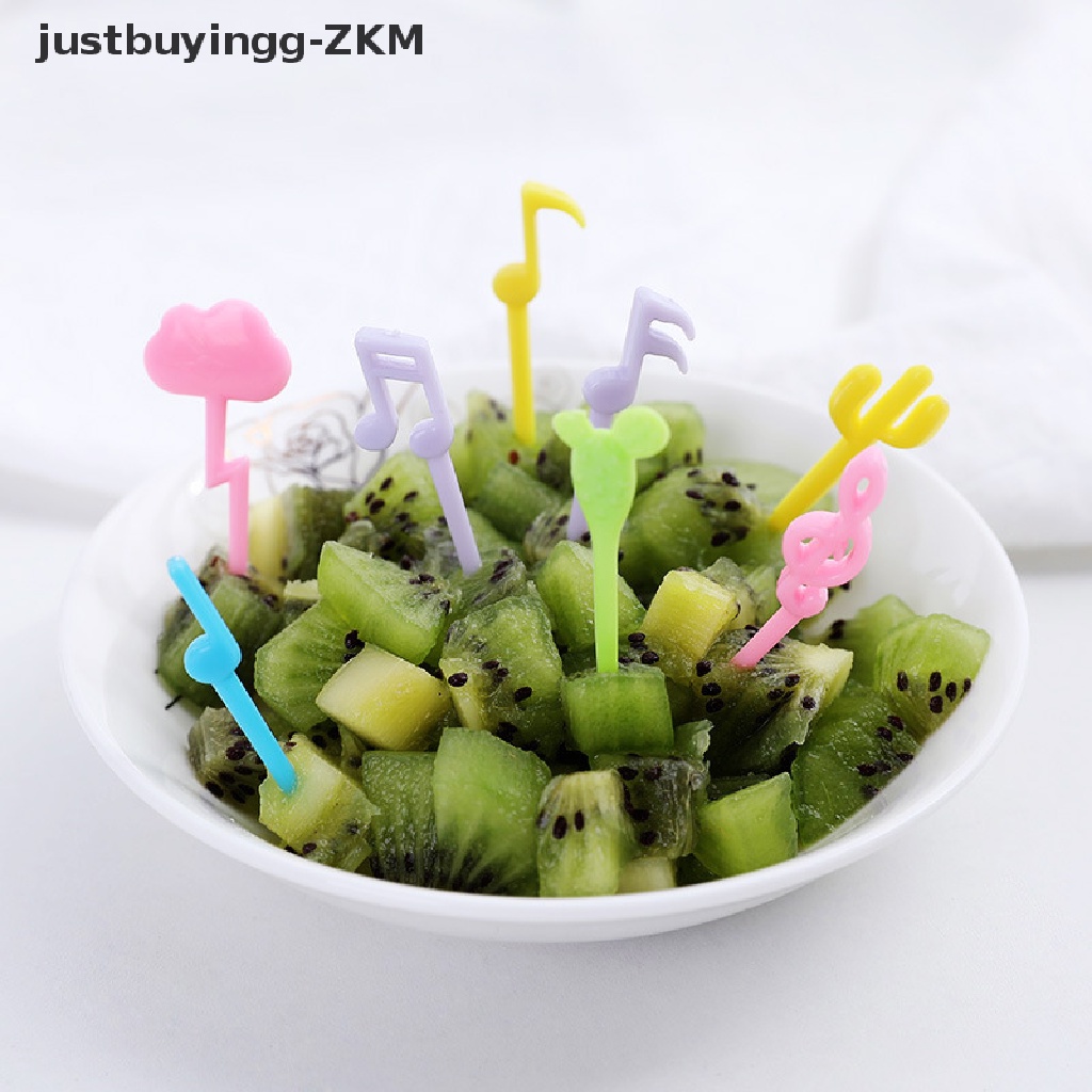 [justbuyingg] Bento Vegetable Crockery Cute Mini Toddler Children Fruit Forks Toothpicks Kids [zkm]