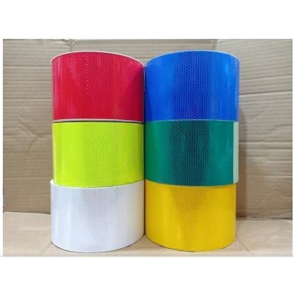 STICKER SCOTCHLITE REFLECTIVE HONEYCOMB/SARANG TAWON/PRISMATIC 15cm#