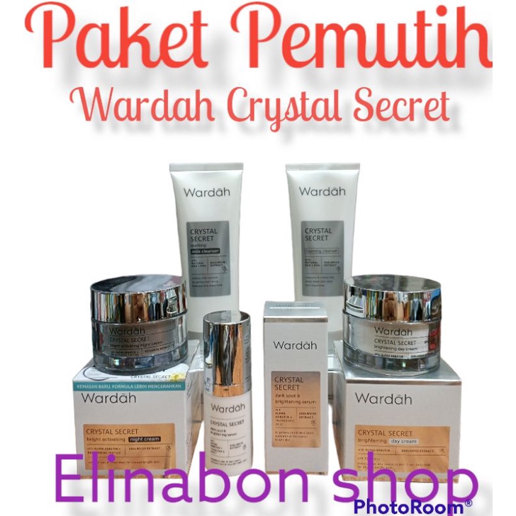 Paket Pemutih Wardah Crystal Secret Penghilang Flek Ukuran Besar