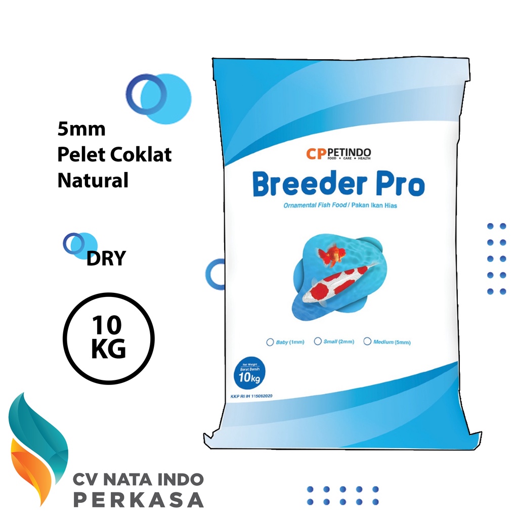 Pakan ikan Breeder Pro 10 Cp Kg