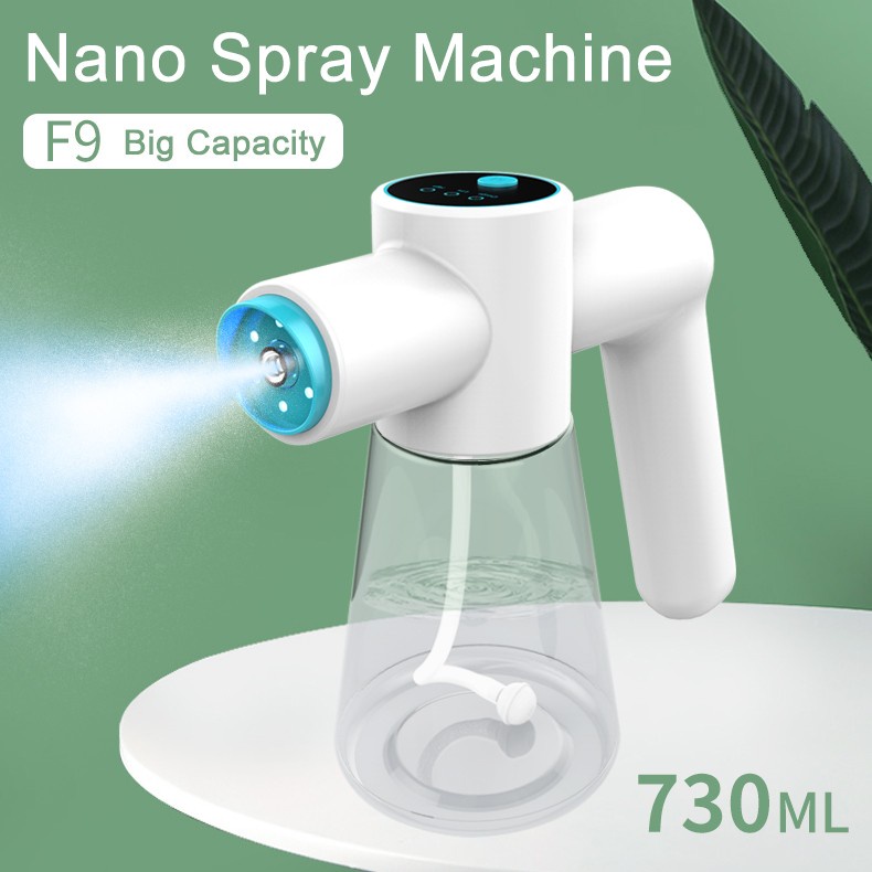 Nano Spray Gun 730ml Big Capacity Semprotan Wireless Disinfektan