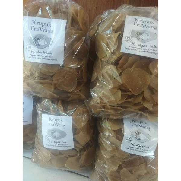 

KRUPUK TRAWANG (terasi bawang)