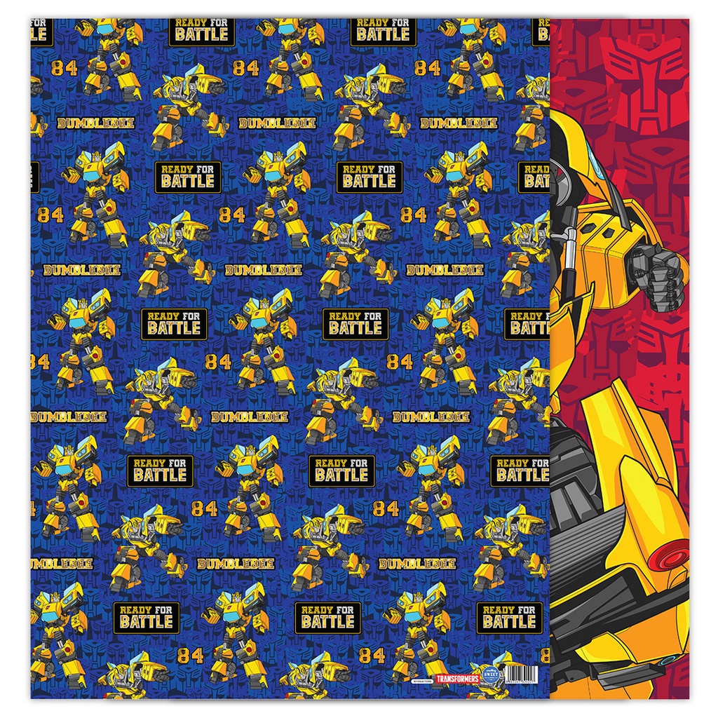 

SOMETHING SWEET CARDS - WRAPPING PAPER - KERTAS KADO - TRANSFORMER - TF098