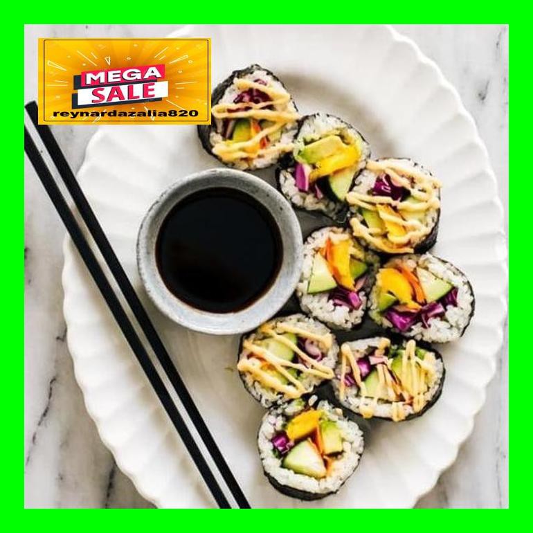 

Chrnar Manjun Yaki Sushi Nori | Seaweed | Rumput Laut No. 1 Korea Chch50D