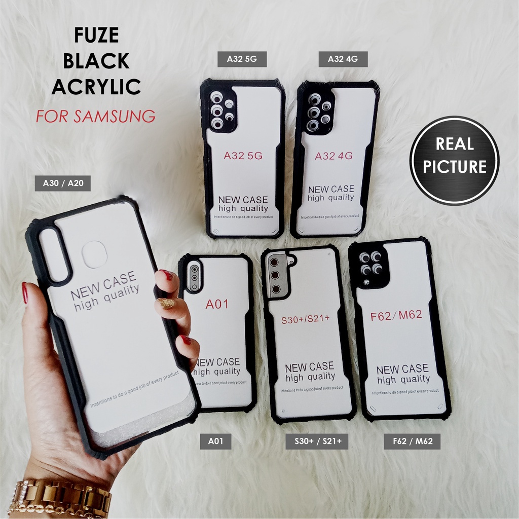 BLADE ACRYLIC CASE SAMSUNG A91 S10 LITE J2 J6 PLUS M30S M31 M51 NOTE 20 20 ULTRA S10 S20 PLUS ULTRA