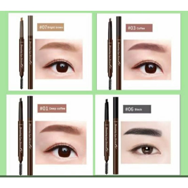 Eyebrow Putar Pensil Alis Otomatis Pensil Alis Crayon Eyebrow Crayon Eyebrow Etude Pensil Alis Etude Kowmetik Mata Make Up Makeup