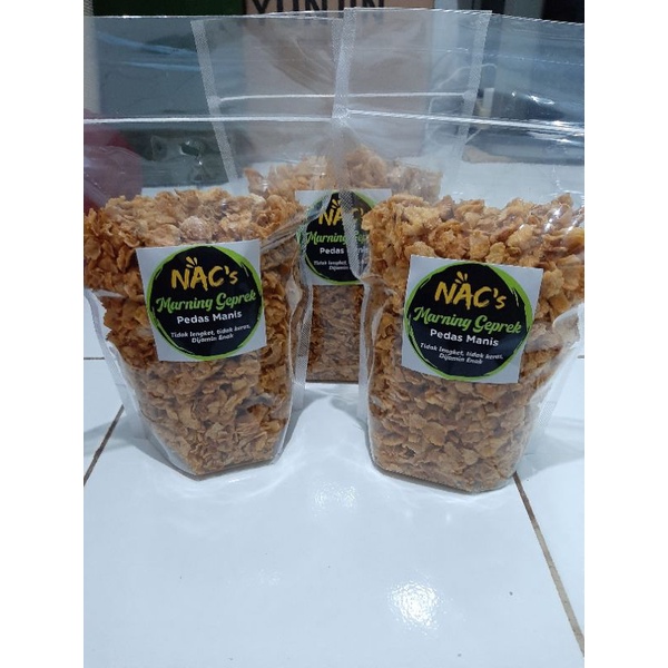

marning geprek pedas manis standing pouch