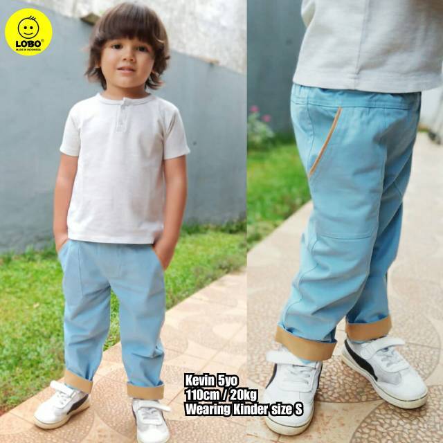  Celana  Panjang  Anak  Kinder by Lobo 4 5 dan 5 6 tahun 