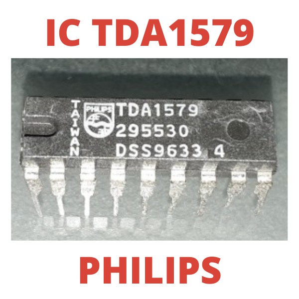 IC TR TDA1579 TDA 1579 ORI PHILIPS AISI RADIO TRANSMISI PILIP PHILIP PIHLIP AUDIO ORY ASLI POWER AMP