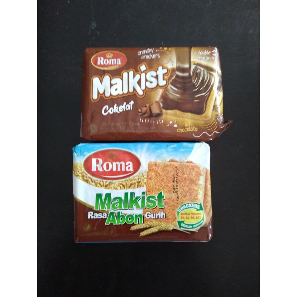 

BISKUIT ROMA MALKIST COKLAT & ABON