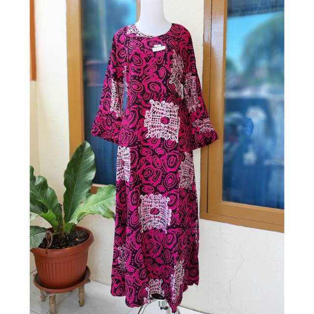 Gamis Aura Motif Pintu Aceh (Super)