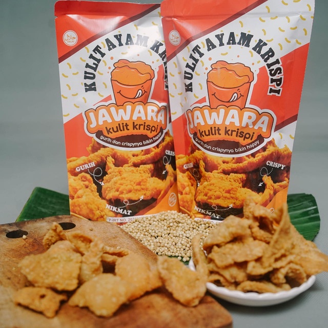 

Jawara Kulit Ayam Crispy 90 gram