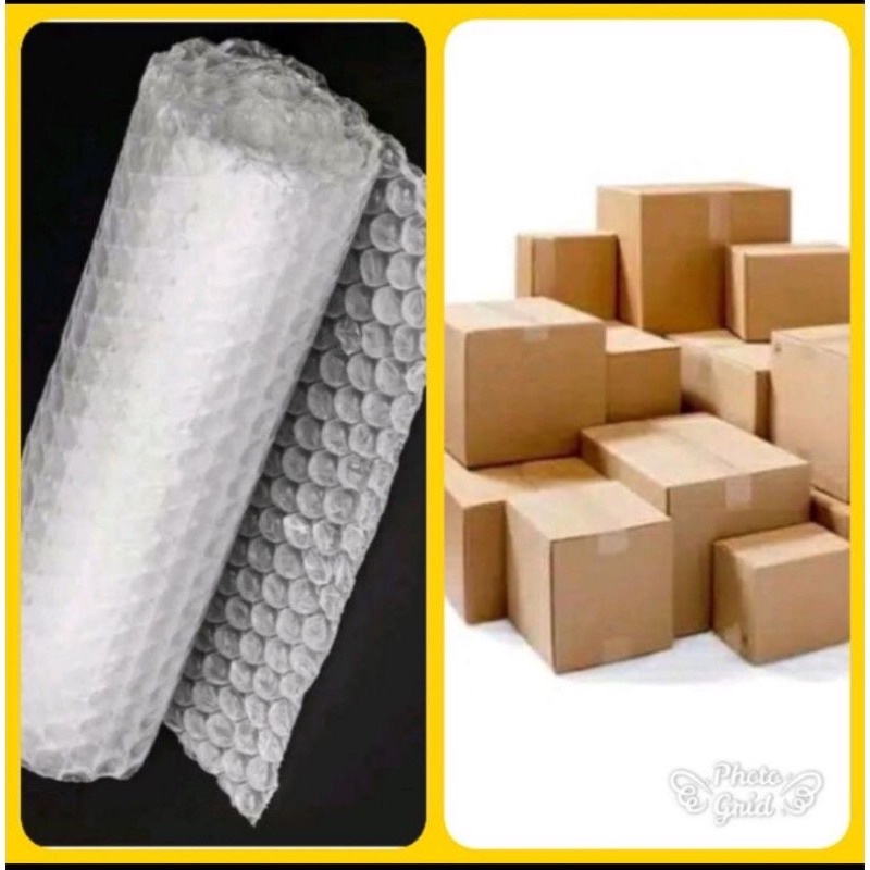 

BUBBLE WRAP DAN KARDUS UNTUK KEAMAAN